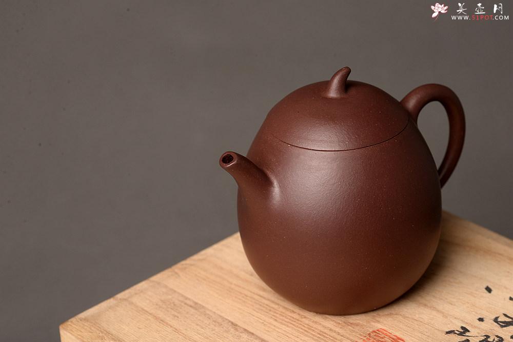 紫砂壶图片：王薇乙未年冬 娇小可人 神足趣浓 全手高茄 - 美壶网