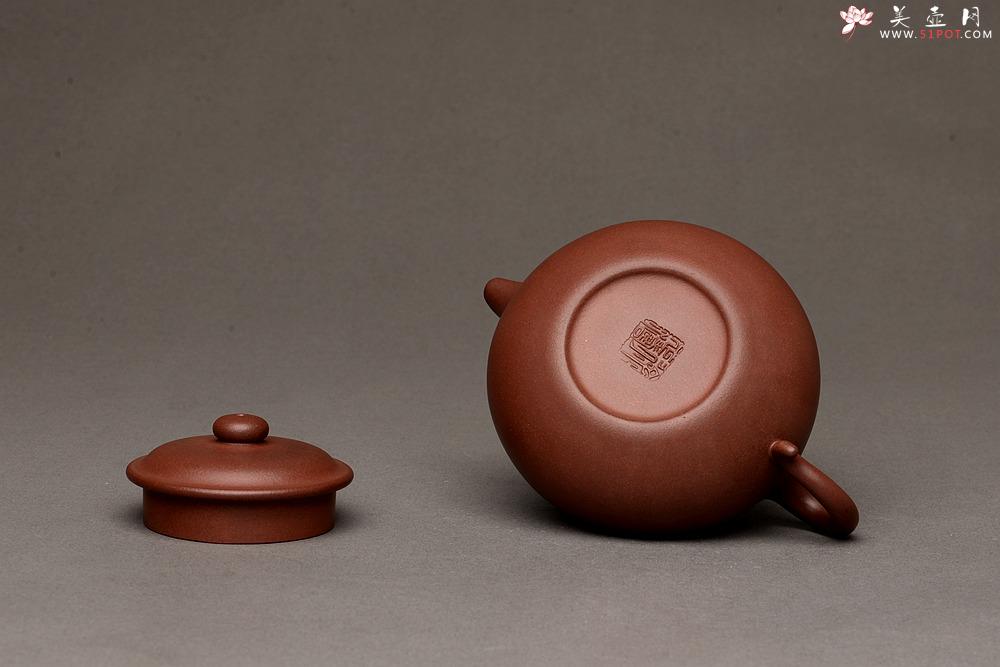 紫砂壶图片：徐正涛全手经典作品 清秀俊雅 上等紫泥 小仿古 - 美壶网