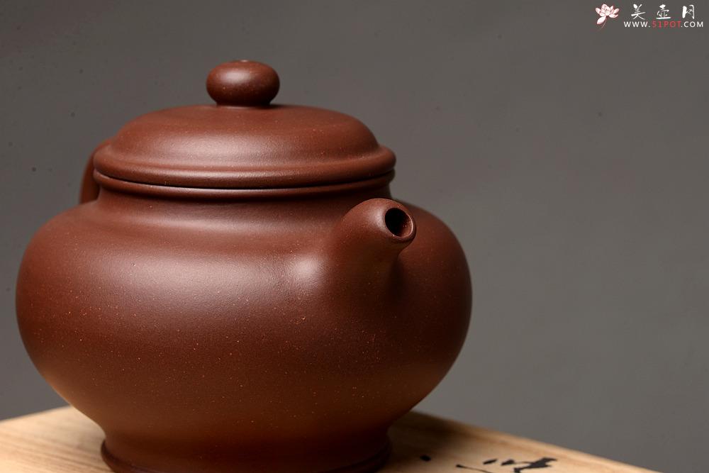 紫砂壶图片：国助工唐文新作 传统经典 厚重大气 掇只 - 美壶网