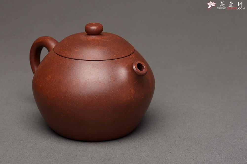 紫砂壶图片：饱满圆润 古朴可爱 全手龙蛋 实用佳品！ - 美壶网