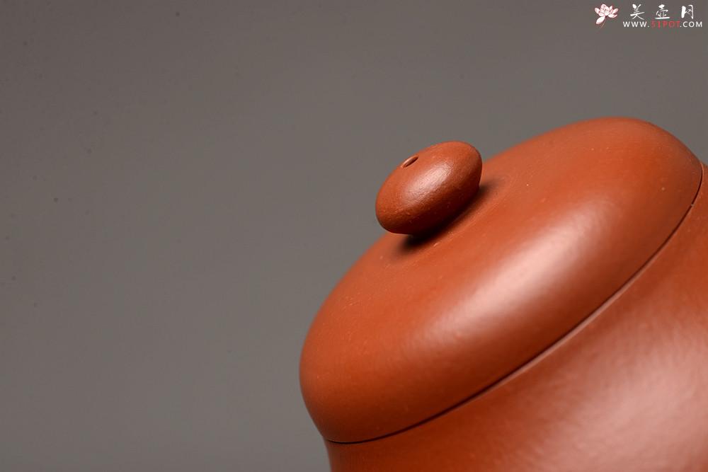紫砂壶图片：摹古之作 杀茶利器 优质朱泥 线条优美 高亭 做工精致 - 美壶网