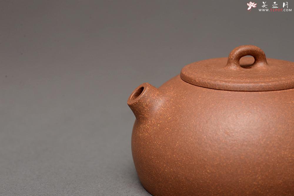 紫砂壶图片：张悦全手作品 段泥石权壶 优质老段 别有风味 实用可人 - 美壶网