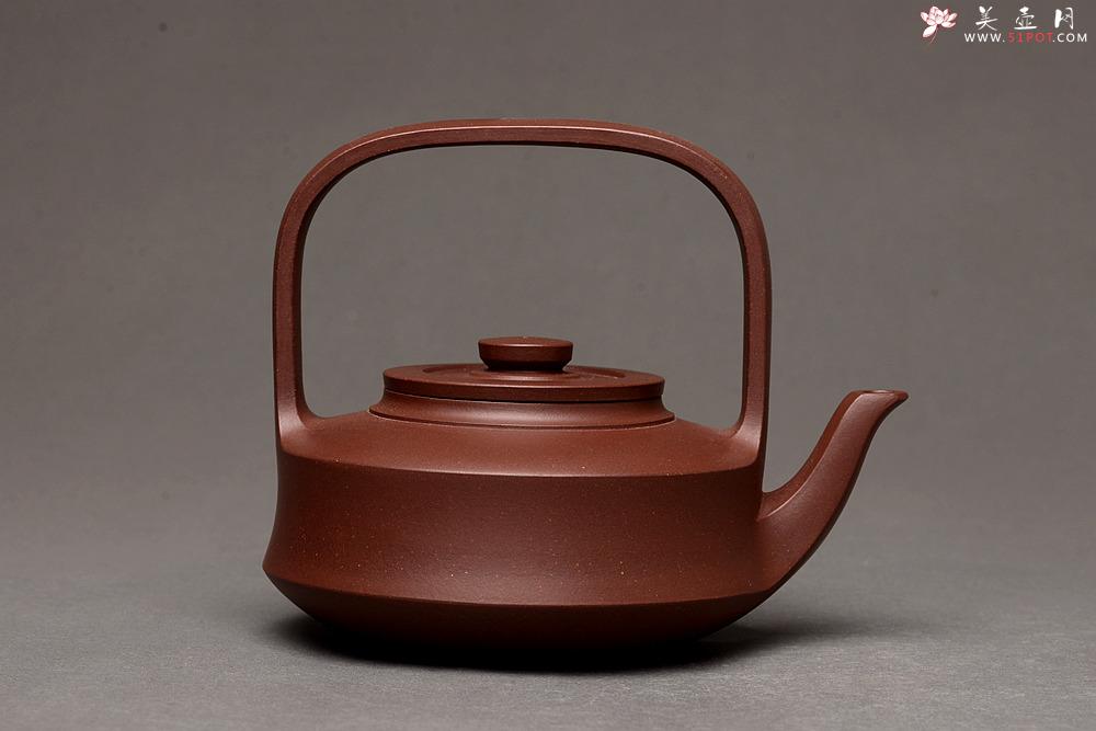 紫砂壶图片：钱建荷作品 全手经典提璧 精工典范 纯正底槽青 神韵犹存 - 美壶网