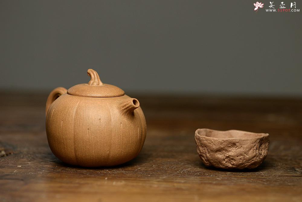 紫砂壶图片：姜建荣全手作品 古朴之味 全手硕果 - 美壶网