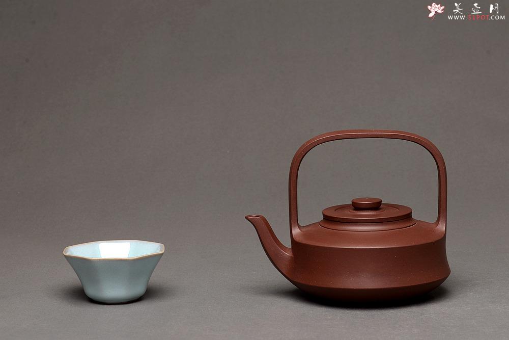 紫砂壶图片：钱建荷作品 全手经典提璧 精工典范 纯正底槽青 神韵犹存 - 美壶网