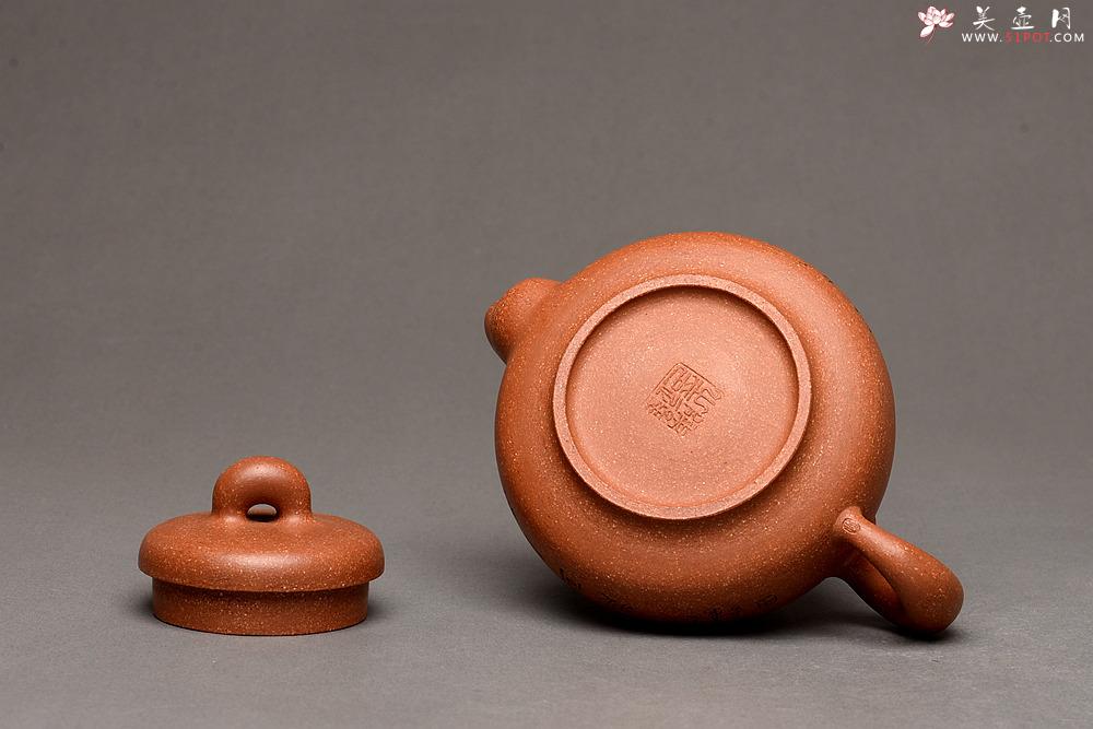 紫砂壶图片：精品 道洪风格 出水如柱 全手玉璧 获奖作品 - 美壶网