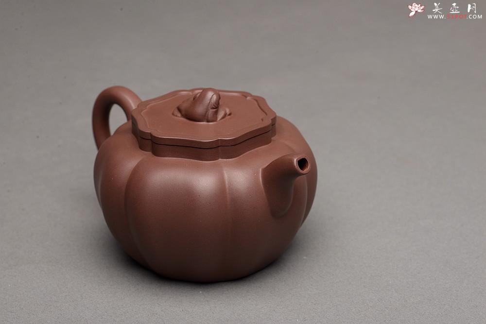 紫砂壶图片：酒虎全手 乙未冬精品佳作 做工精致 狮球二式 推荐~ 优质紫泥 - 美壶网