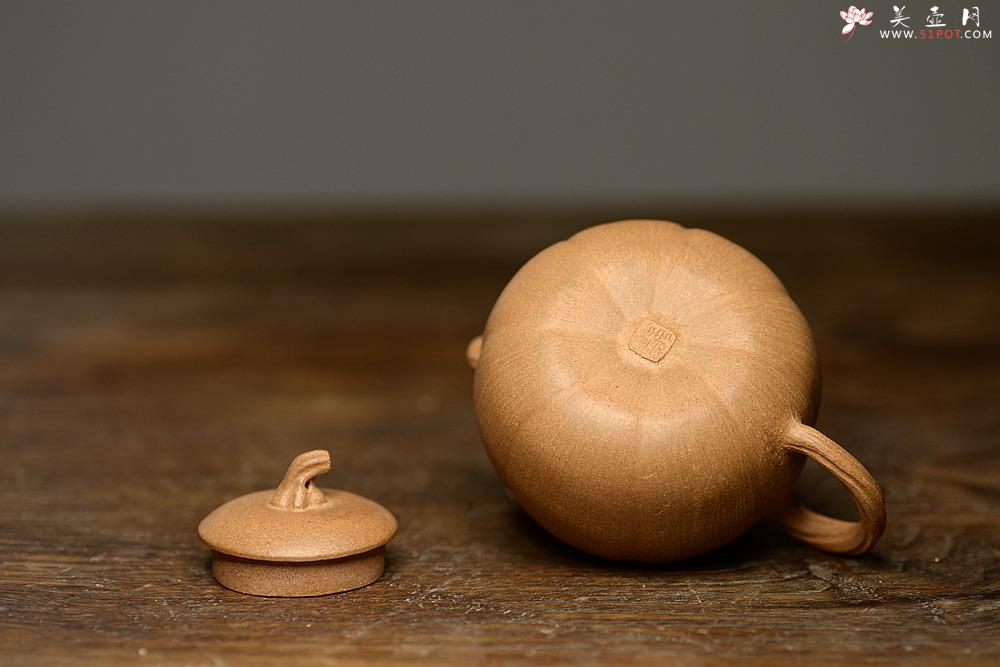 紫砂壶图片：姜建荣全手作品 古朴之味 全手硕果 - 美壶网