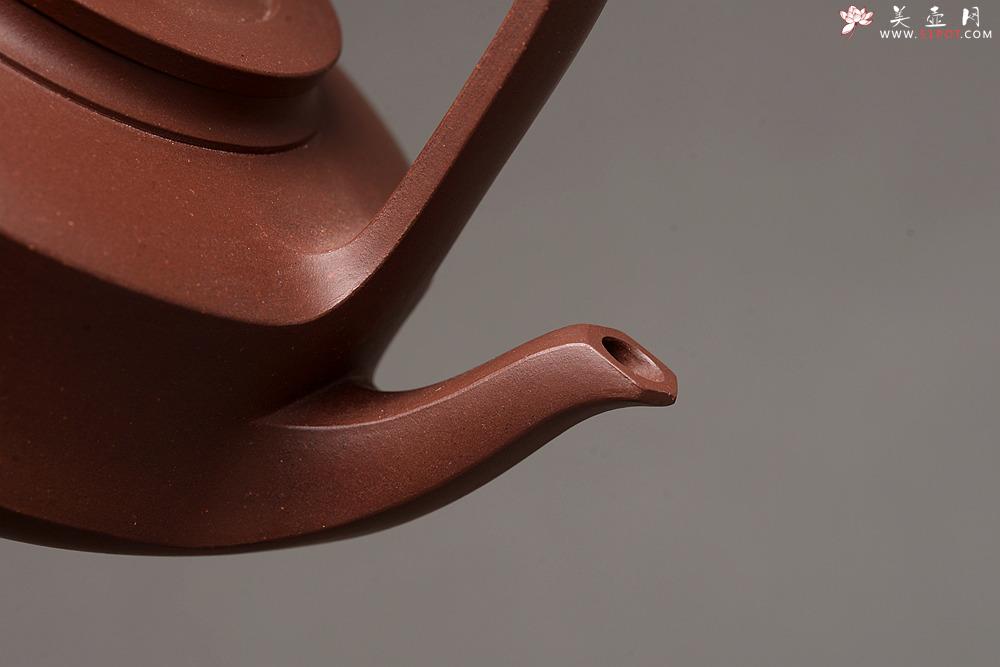 紫砂壶图片：钱建荷作品 全手经典提璧 精工典范 纯正底槽青 神韵犹存 - 美壶网