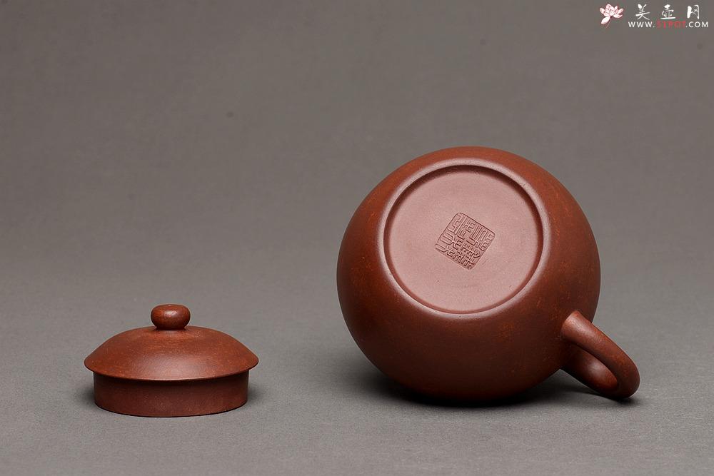 紫砂壶图片：饱满圆润 古朴可爱 全手龙蛋 实用佳品！ - 美壶网