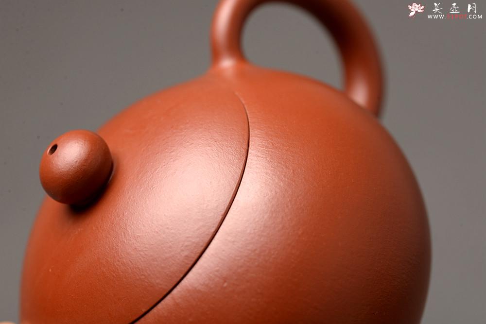 紫砂壶图片：优质朱泥 做工精致 西施 喜人 经典传统 - 美壶网