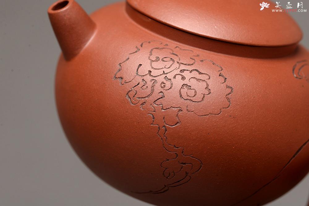 紫砂壶图片：美壶特惠 优质红皮龙 古朴有趣 实用耐品  元婴 杀茶利器 - 美壶网