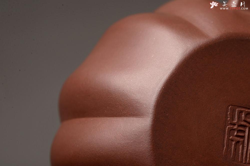 紫砂壶图片：酒虎全手 乙未冬精品佳作 做工精致 狮球二式 推荐~ 优质紫泥 - 美壶网