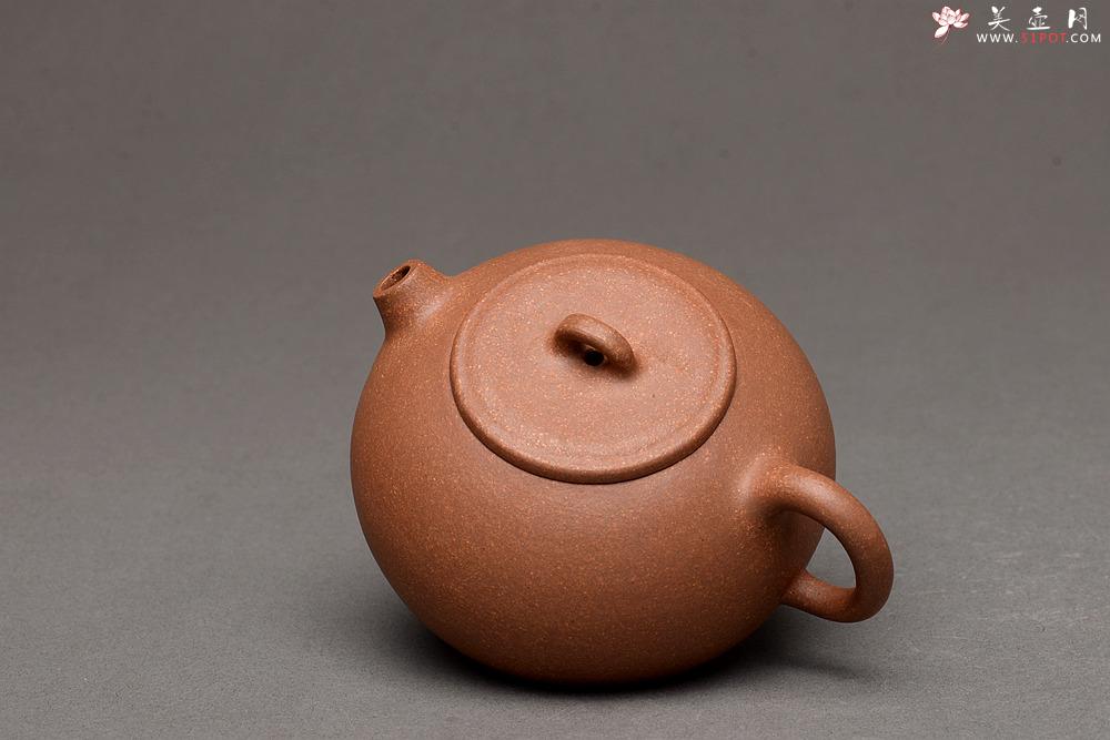紫砂壶图片：张悦全手作品 段泥石权壶 优质老段 别有风味 实用可人 - 美壶网
