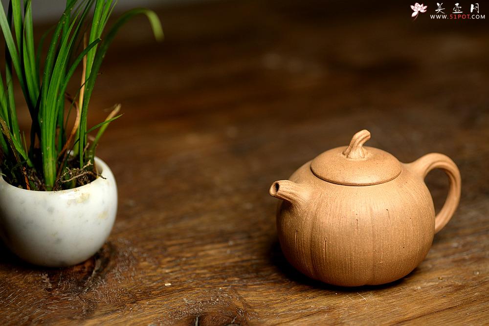 紫砂壶图片：姜建荣全手作品 古朴之味 全手硕果 - 美壶网