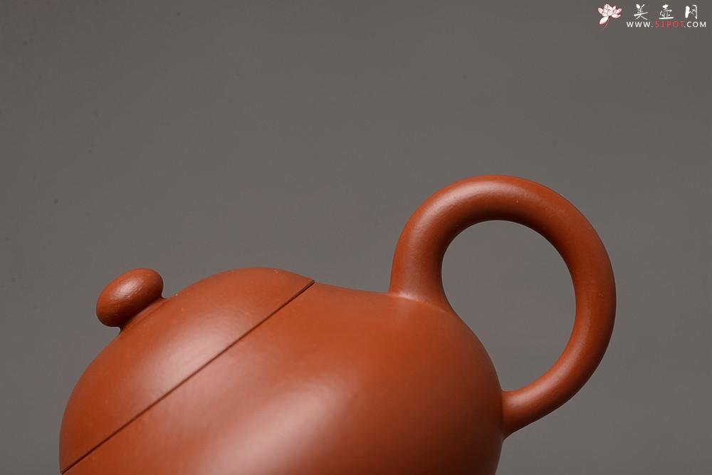 紫砂壶图片：经典传统 优质朱泥梨形 极易泡养朱泥 器形端庄  - 美壶网
