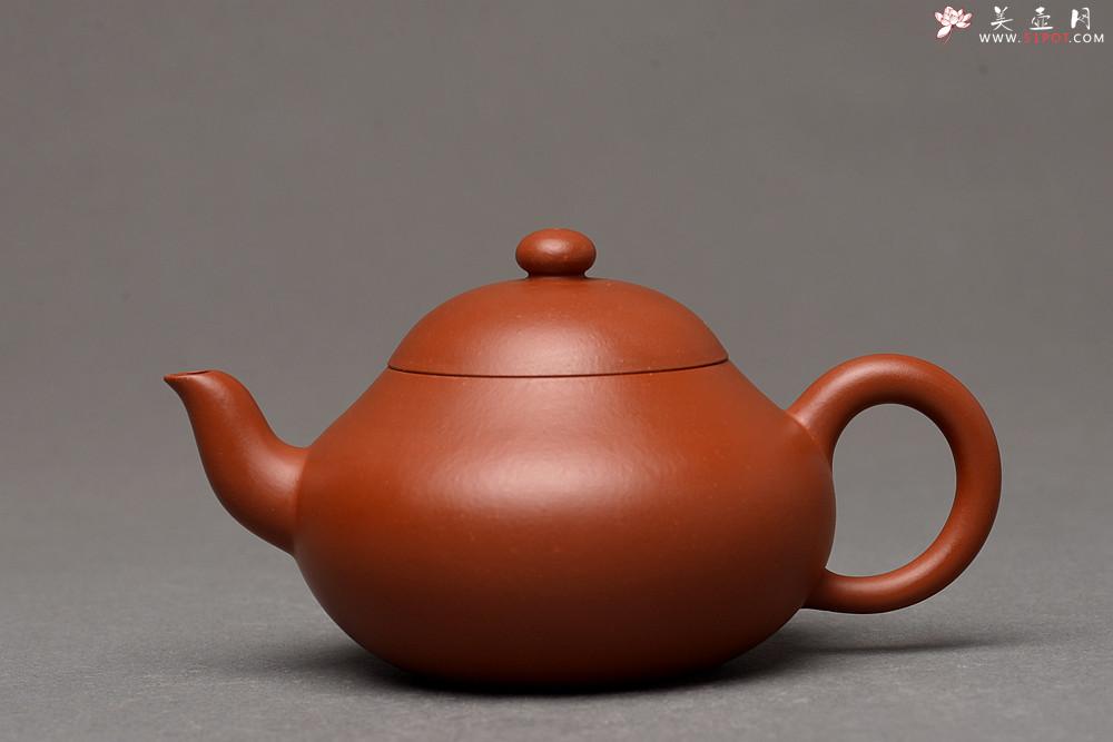 紫砂壶图片：经典传统 优质朱泥梨形 极易泡养朱泥 器形端庄  - 美壶网