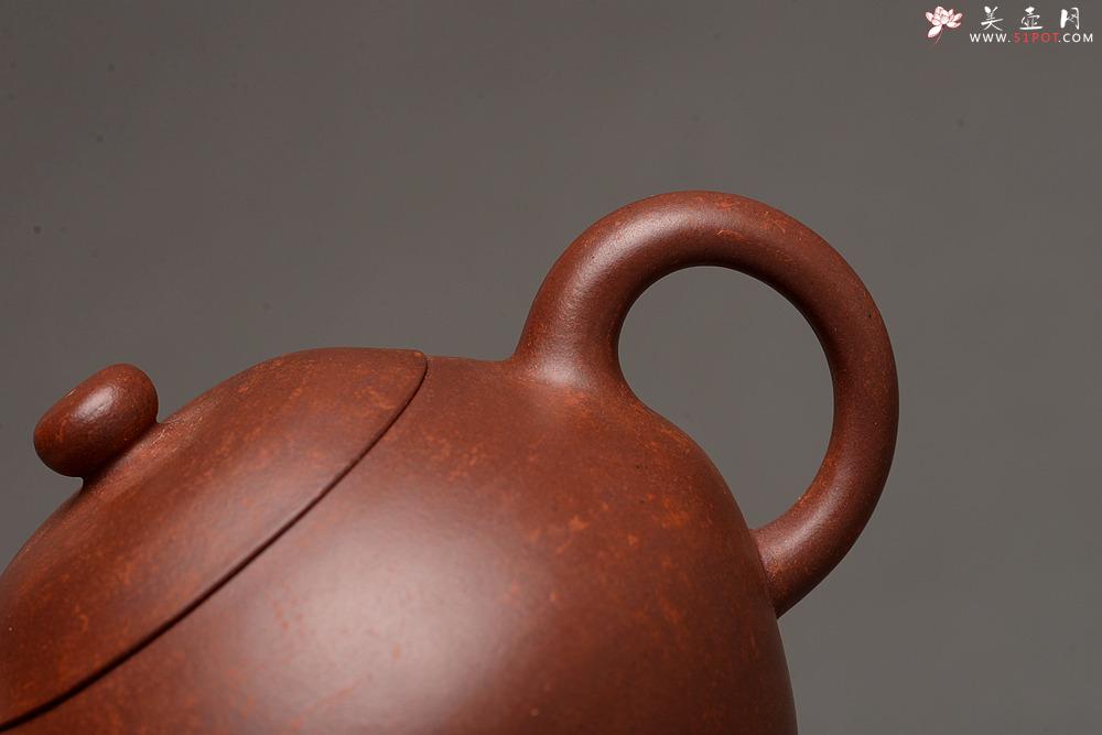 紫砂壶图片：饱满圆润 古朴可爱 全手龙蛋 实用佳品！ - 美壶网