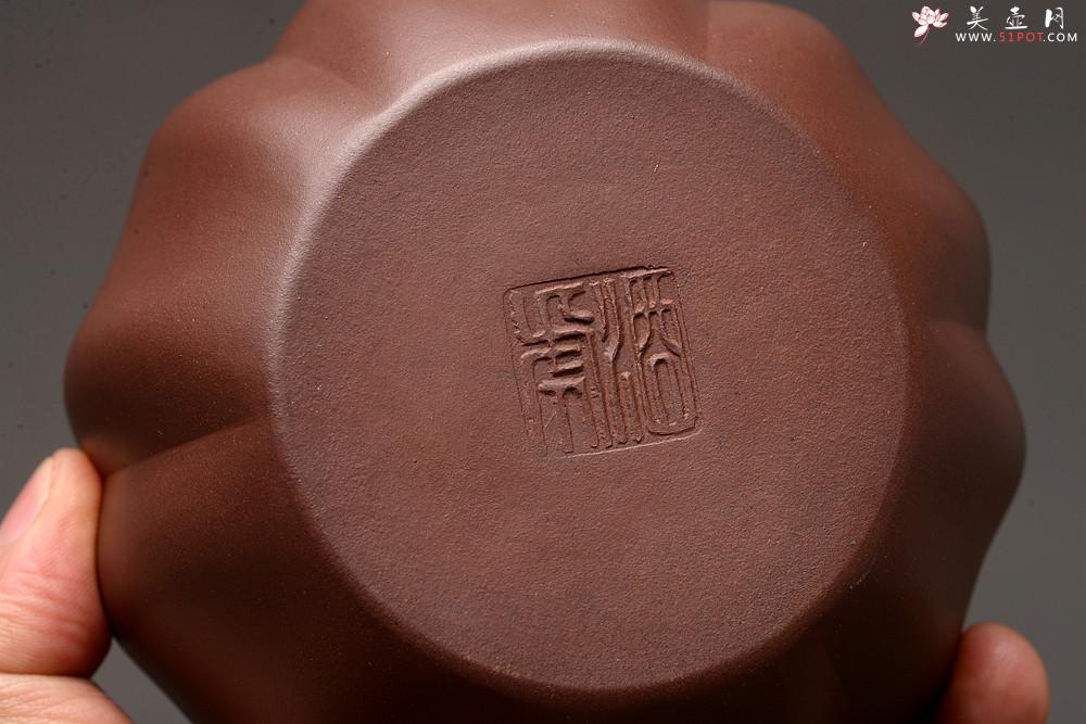 紫砂壶图片：酒虎全手 乙未冬精品佳作 做工精致 狮球二式 推荐~ 优质紫泥 - 美壶网