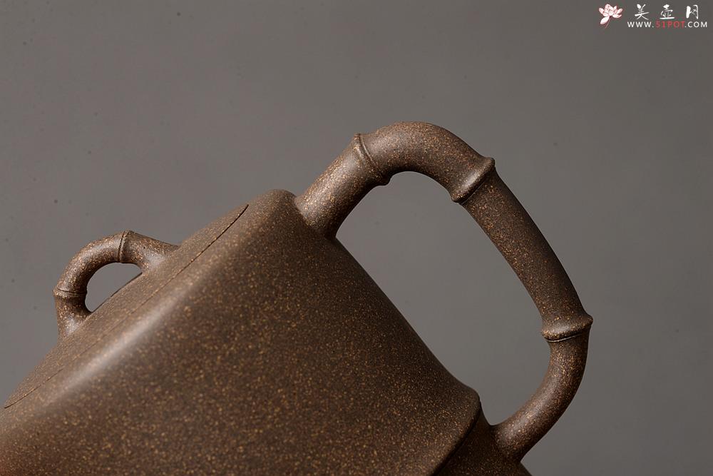 紫砂壶图片：钱建荷丙申年全手新作 寓意吉祥  优质青段 竹韵清风 节节高升 - 美壶网