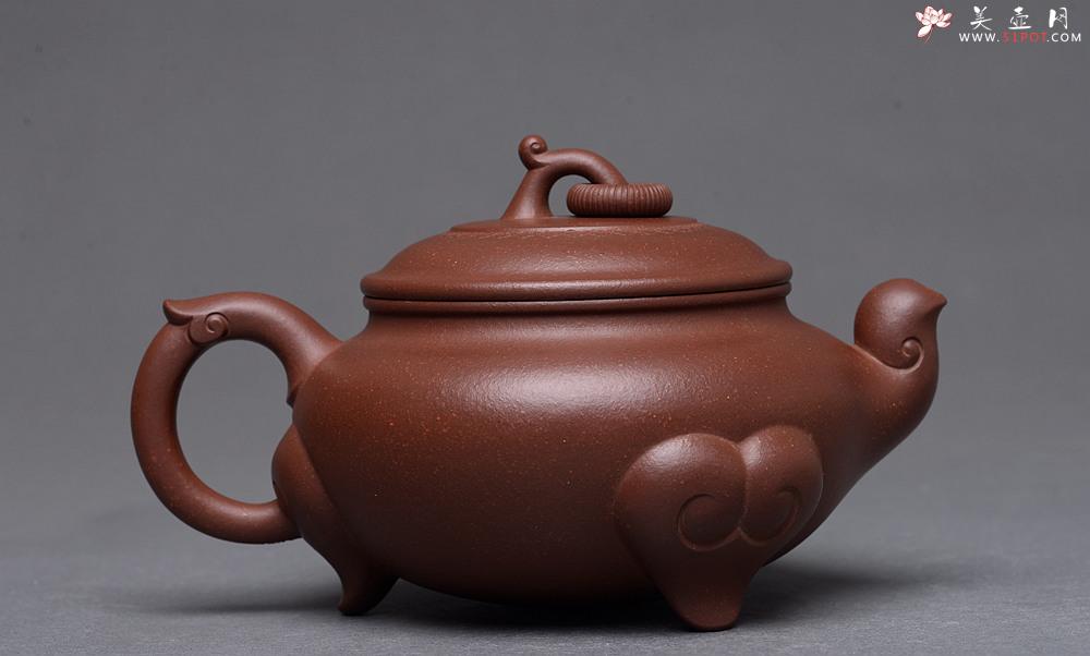 紫砂壶图片：于洪霞全手作品 寓意吉祥 做工精致 俊美实用 三阳开泰 - 美壶网