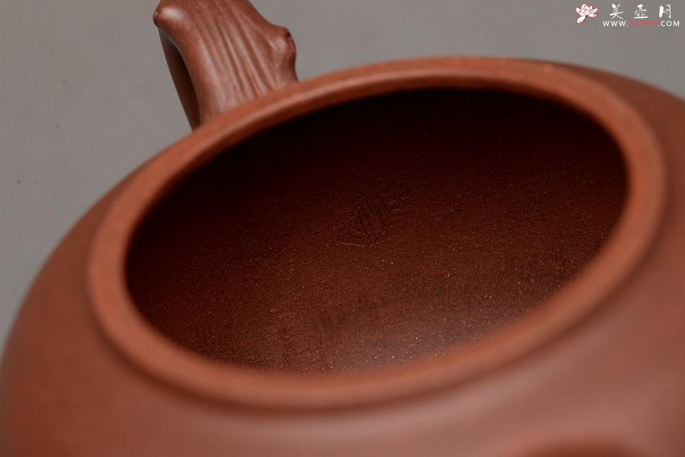 紫砂壶图片：潘丹初全手力作 沉稳敦厚不失拙趣 吉祥深深 蟠桃 - 美壶网