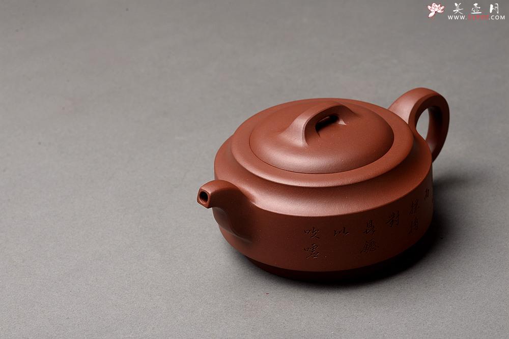 紫砂壶图片：万阗阗丙申年初春新品 精品中的精品 大气精工 国师和石双刀装饰 全手汉君 顶级底槽青 - 美壶网