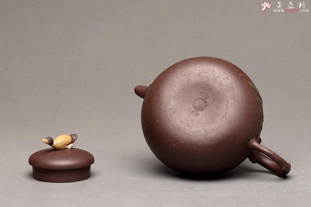 紫砂壶图片：诗情画意 春江水暖鸭先知 孙伟强张新亚原创作品 玩味不绝 - 美壶网