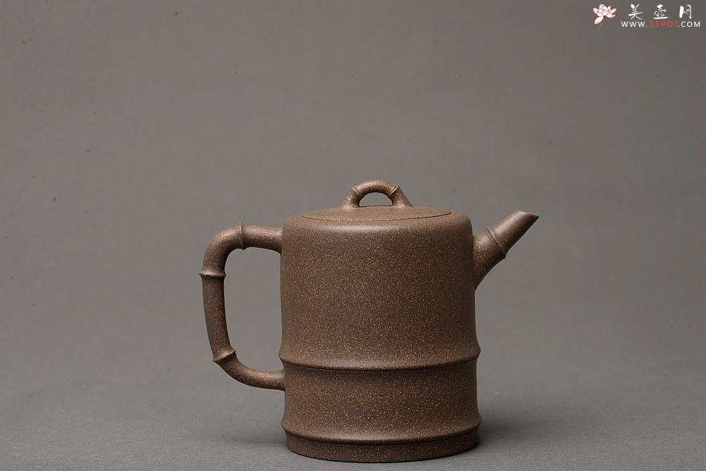 紫砂壶图片：钱建荷丙申年全手新作 寓意吉祥  优质青段 竹韵清风 节节高升 - 美壶网