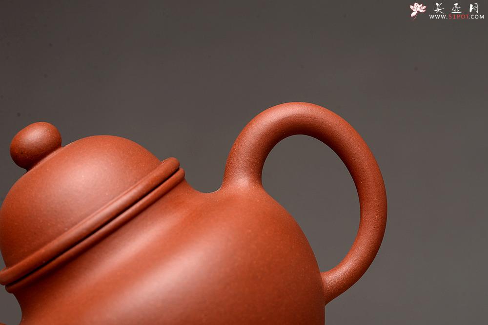 紫砂壶图片：美壶特惠 优质红皮龙 传统经典 寿珍掇球 - 美壶网