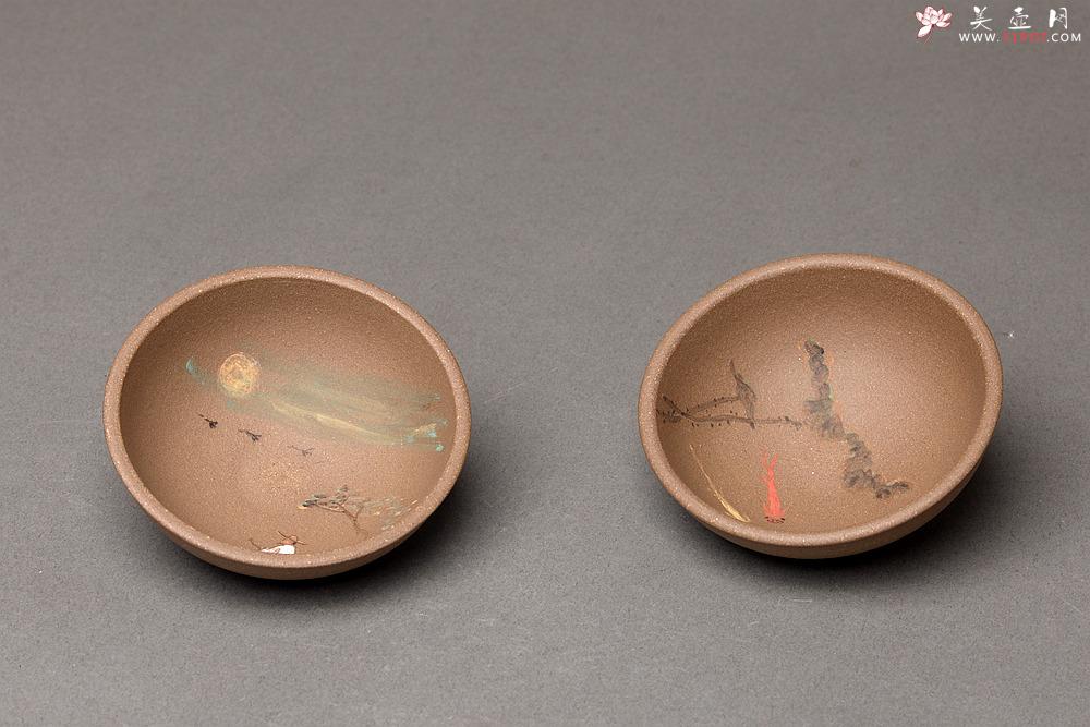 紫砂壶图片：雅致有趣 做工精致 自用佳品~品茗杯  - 美壶网