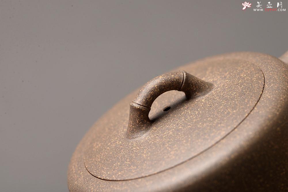 紫砂壶图片：钱建荷丙申年全手新作 寓意吉祥  优质青段 竹韵清风 节节高升 - 美壶网