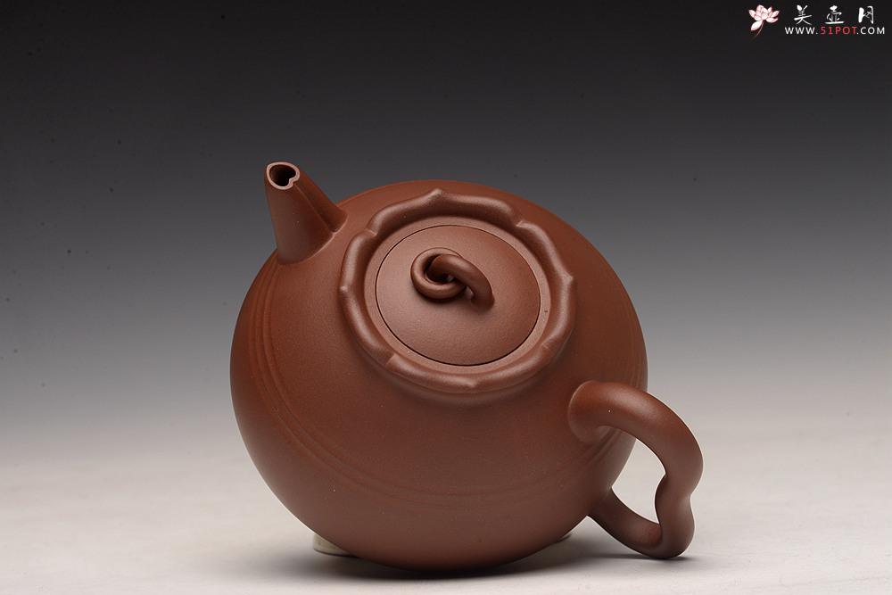 紫砂壶图片：于洪霞新作 造型敦厚 古雅可人 细节頗見功力 心心相印 全手素心 - 美壶网