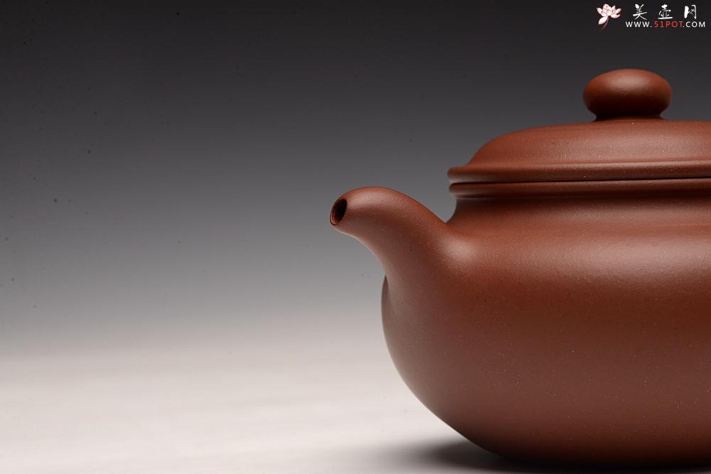 紫砂壶图片：曲峰经典器形力作 端庄秀气 手法老辣 传统刹凹全手大仿古 - 美壶网