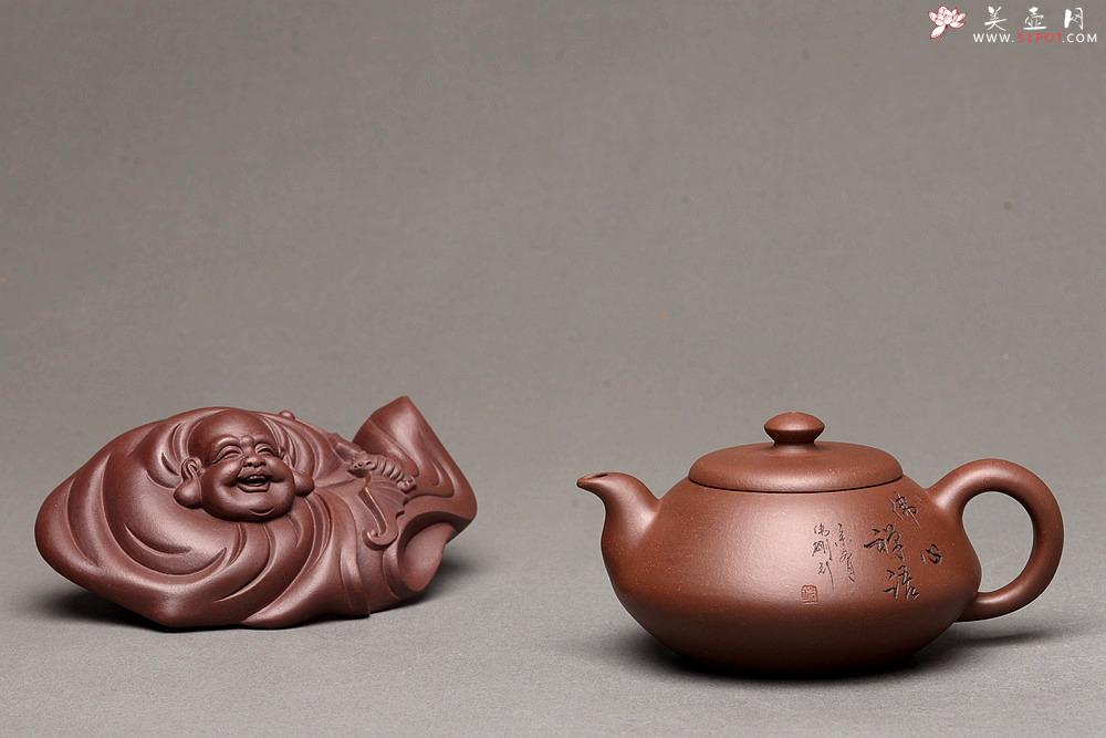 紫砂壶图片:钱伟刚新品 灵巧喜人 实用佳品 禅语 - 美壶网