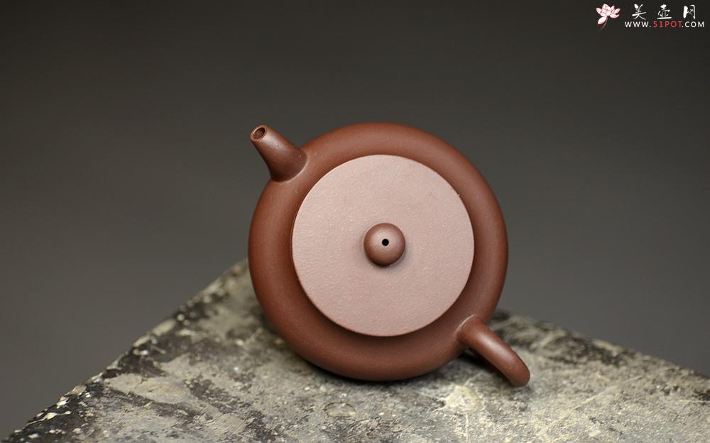 紫砂壶图片：王薇丙申年春全手新作 上下刹凹 大口实用 虚扁 - 美壶网