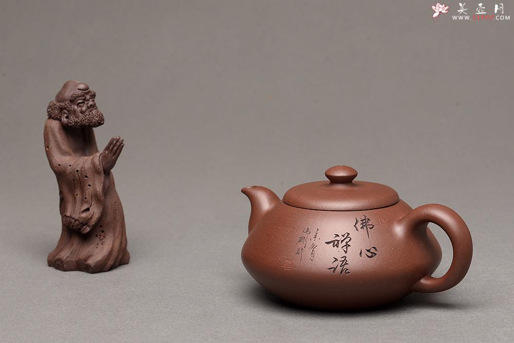 紫砂壶图片:钱伟刚新品 灵巧喜人 实用佳品 禅语 - 美壶网