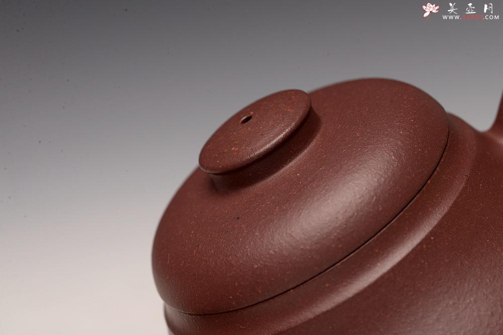 紫砂壶图片：美壶特惠 线条优美 敦厚可人 古樽 - 美壶网