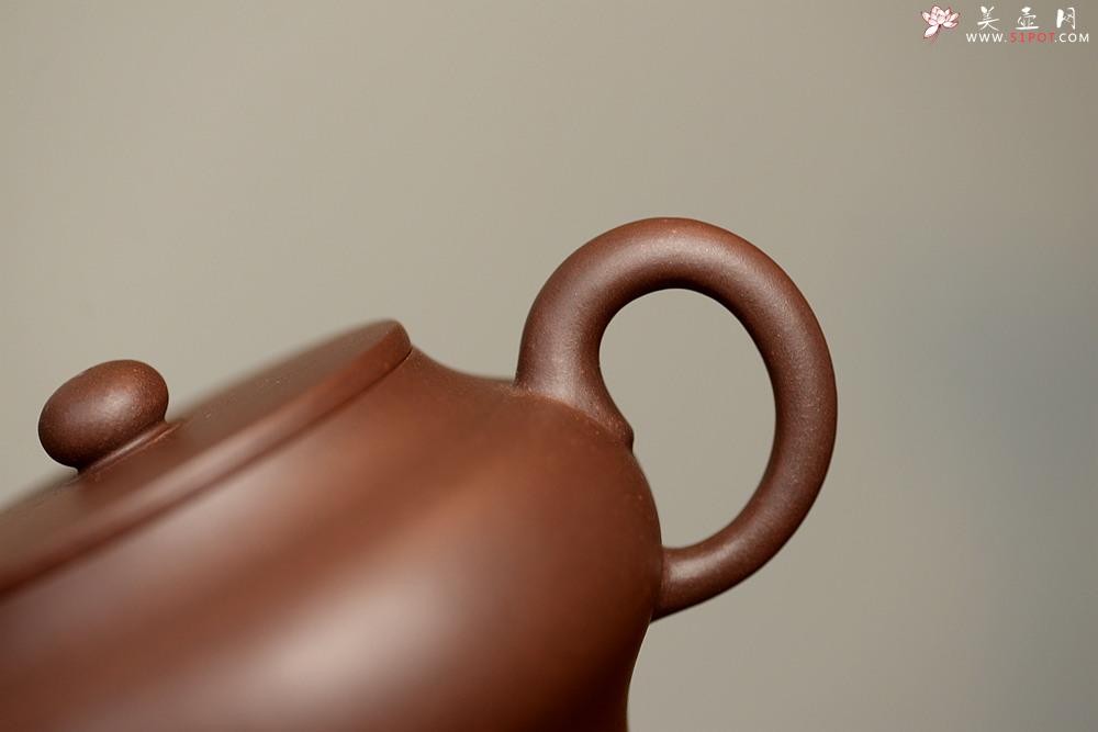 紫砂壶图片：王薇丙申年春全手新作 上下刹凹 大口实用 虚扁 - 美壶网