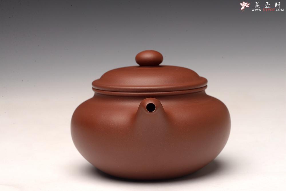 紫砂壶图片：曲峰经典器形力作 端庄秀气 手法老辣 传统刹凹全手大仿古 - 美壶网