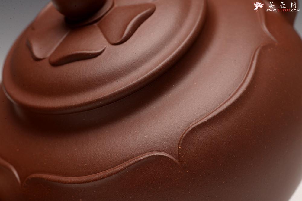 紫砂壶图片：储俊伟 精品代表作 全手三足宝莲（获得乙未年全手工大赛三等奖） 温文尔雅 - 美壶网