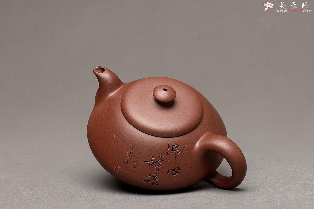 紫砂壶图片:钱伟刚新品 灵巧喜人 实用佳品 禅语 - 美壶网