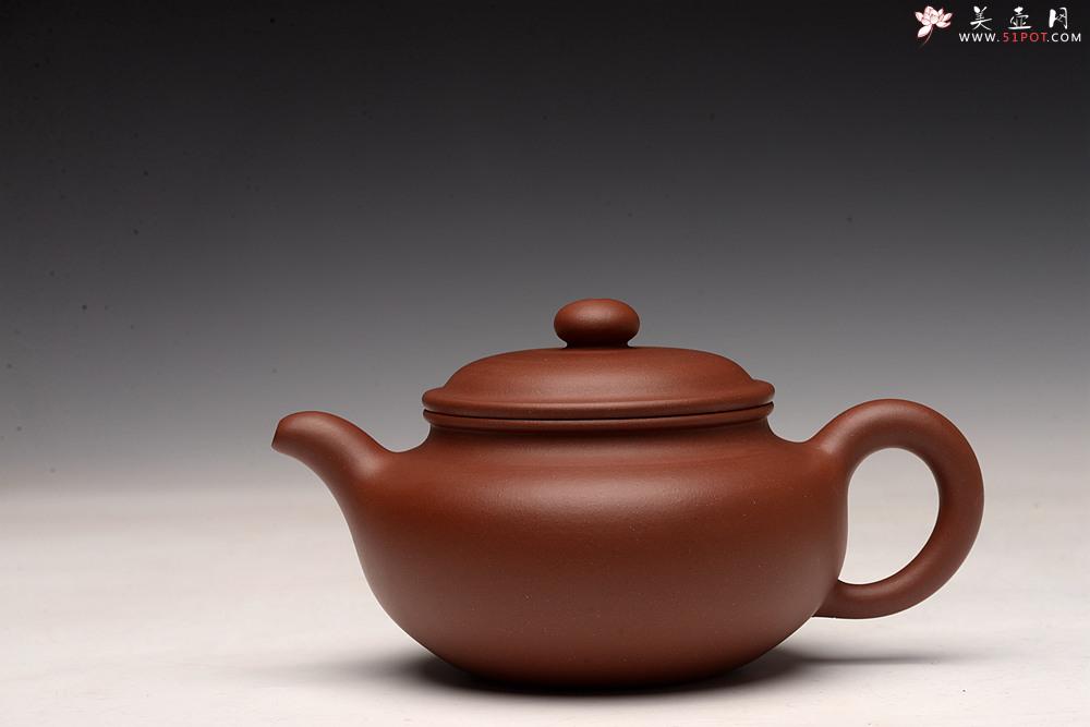 紫砂壶图片：曲峰经典器形力作 端庄秀气 手法老辣 传统刹凹全手大仿古 - 美壶网