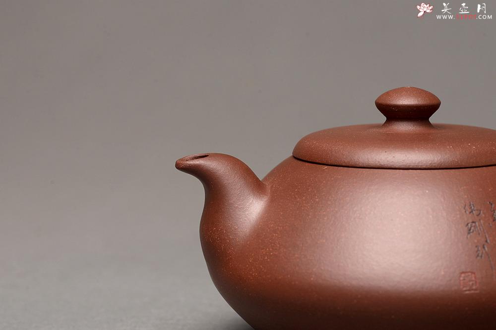 紫砂壶图片:钱伟刚新品 灵巧喜人 实用佳品 禅语 - 美壶网