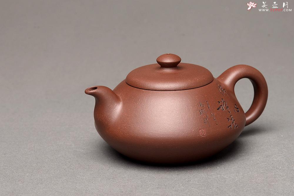 紫砂壶图片:钱伟刚新品 灵巧喜人 实用佳品 禅语 - 美壶网