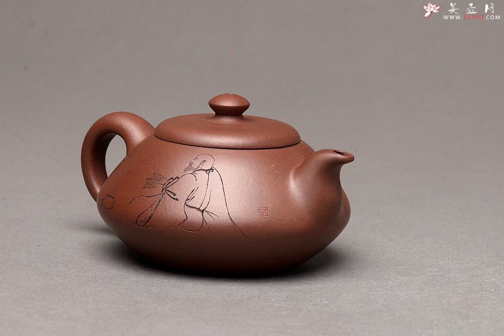 紫砂壶图片:钱伟刚新品 灵巧喜人 实用佳品 禅语 - 美壶网