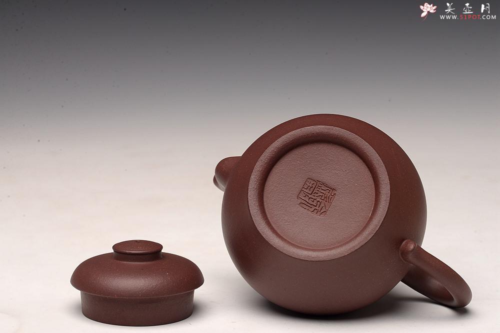 紫砂壶图片：美壶特惠 线条优美 敦厚可人 古樽 - 美壶网