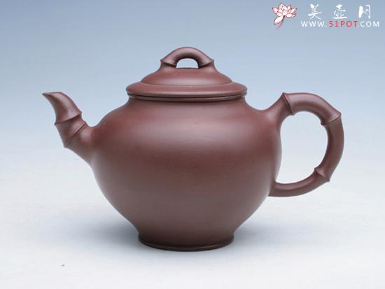 紫砂壶图片：翠竹壶 - 美壶网