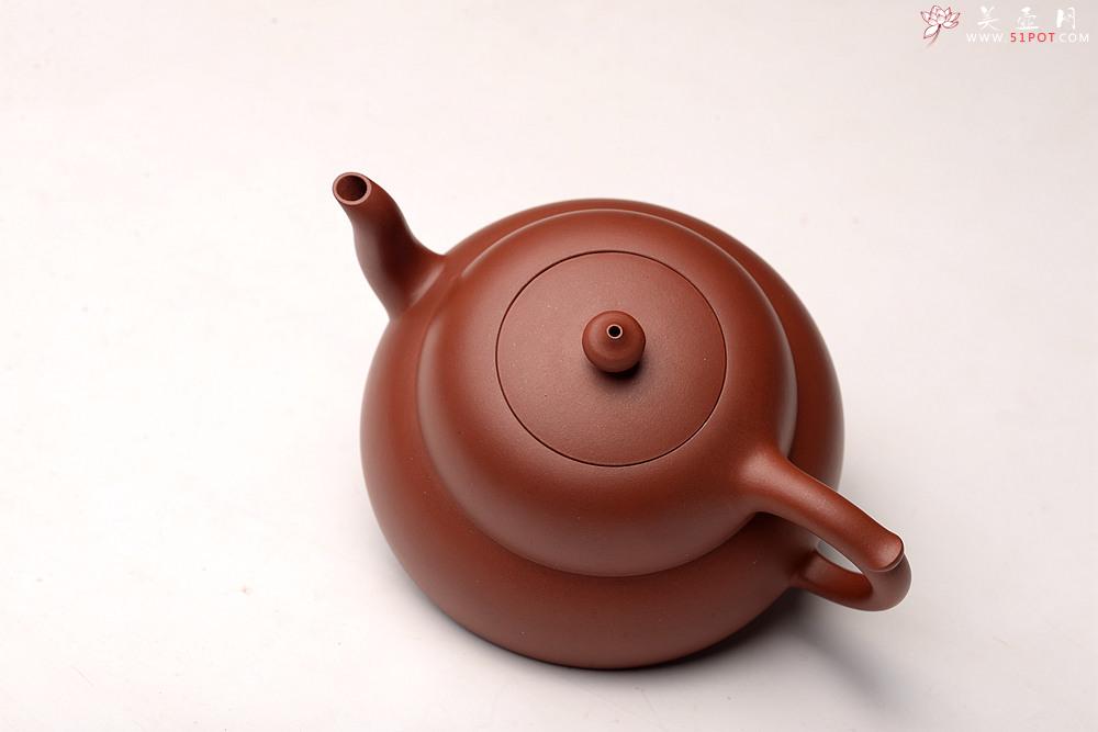 紫砂壶图片：曲峰丙申春 简朴端庄 曼生壶之笠荫 经典传统 做工精致 - 美壶网