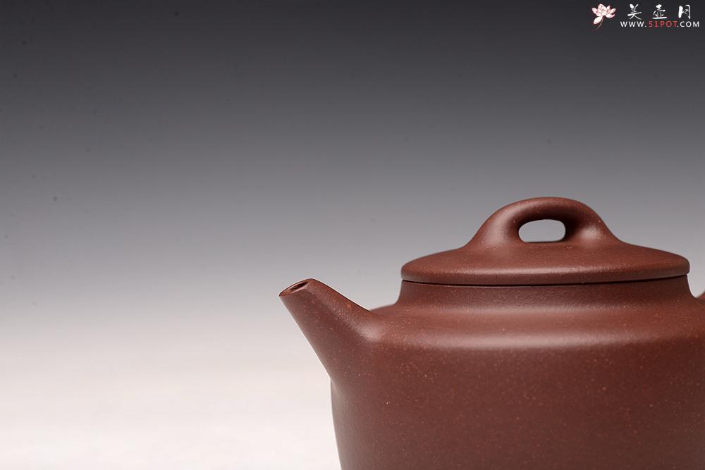 紫砂壶图片：俞欣荣新作 线条简练 大口直流实用 美壶特惠 古韵 - 美壶网